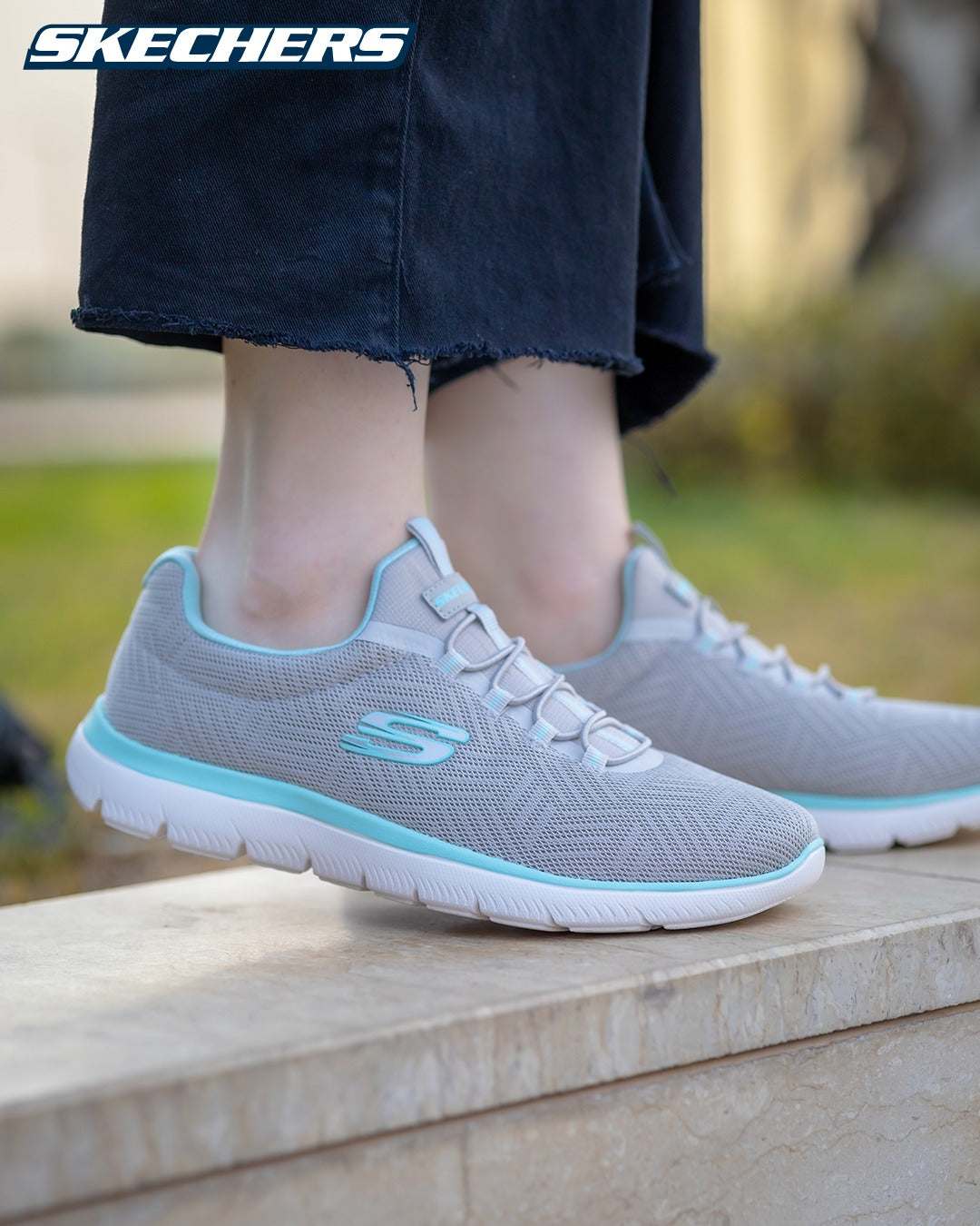 سكيتشرز نسائي سوميتس 150119