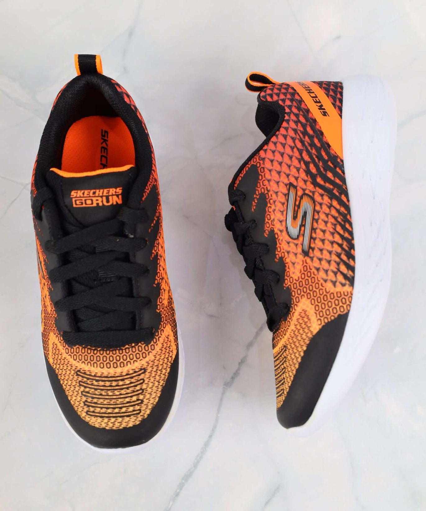 SKECHERS GO RUN KIDS BKOR 97857 