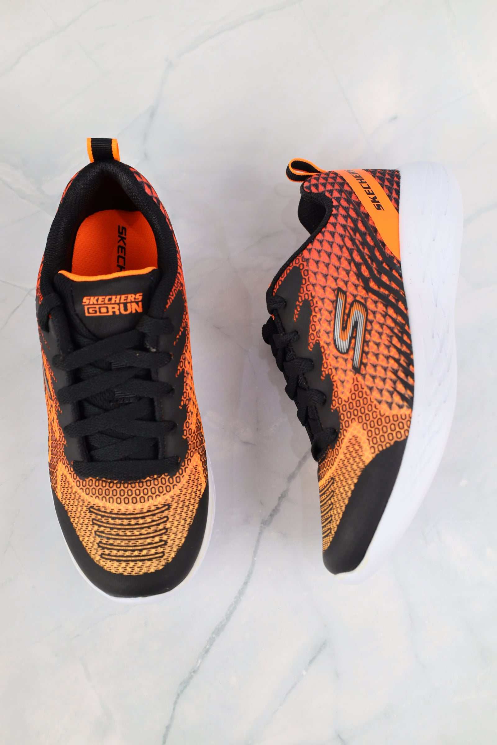 SKECHERS GO RUN KIDS BKOR 97857 