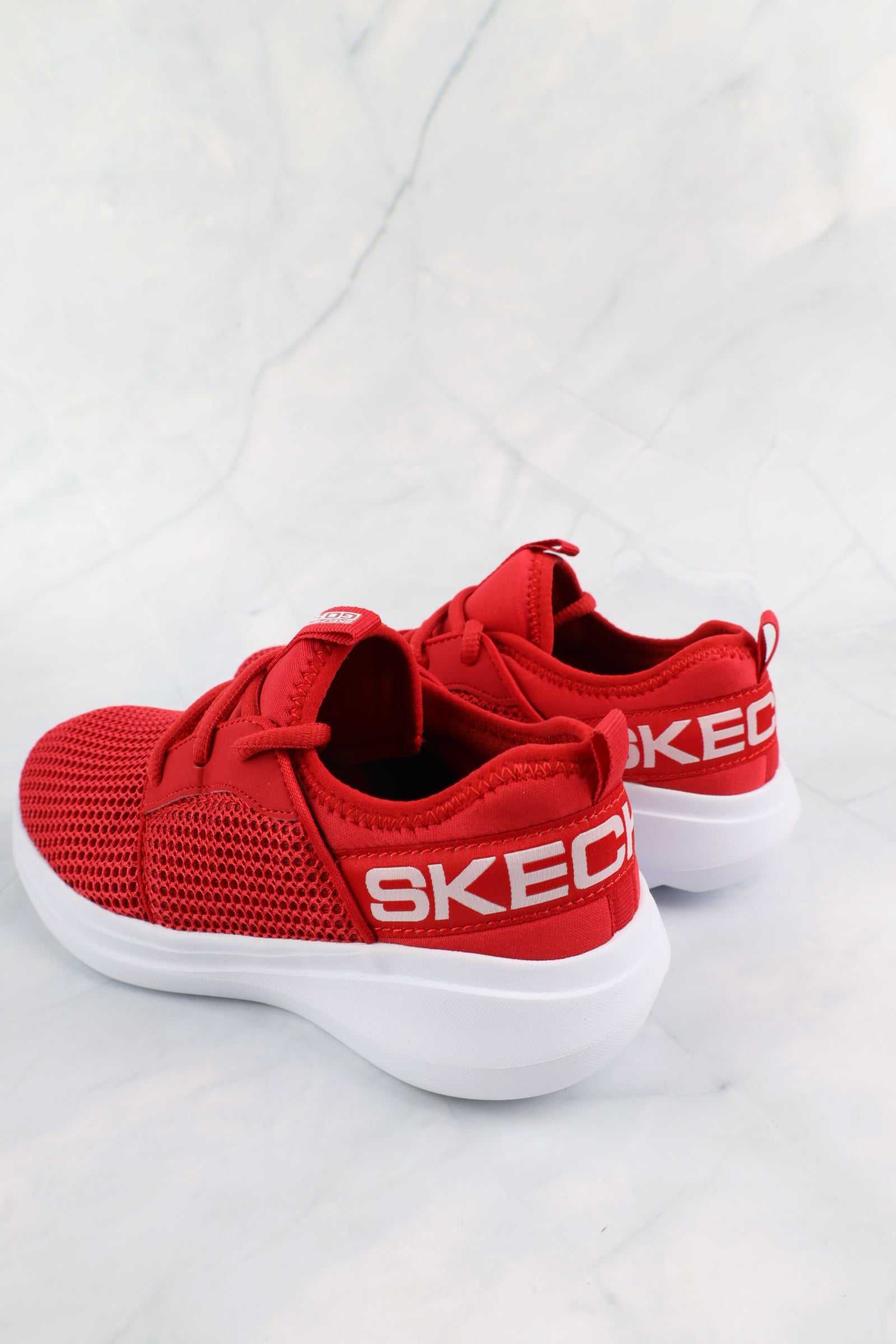 SKECHERS GO RUN KIDS RED 97874 