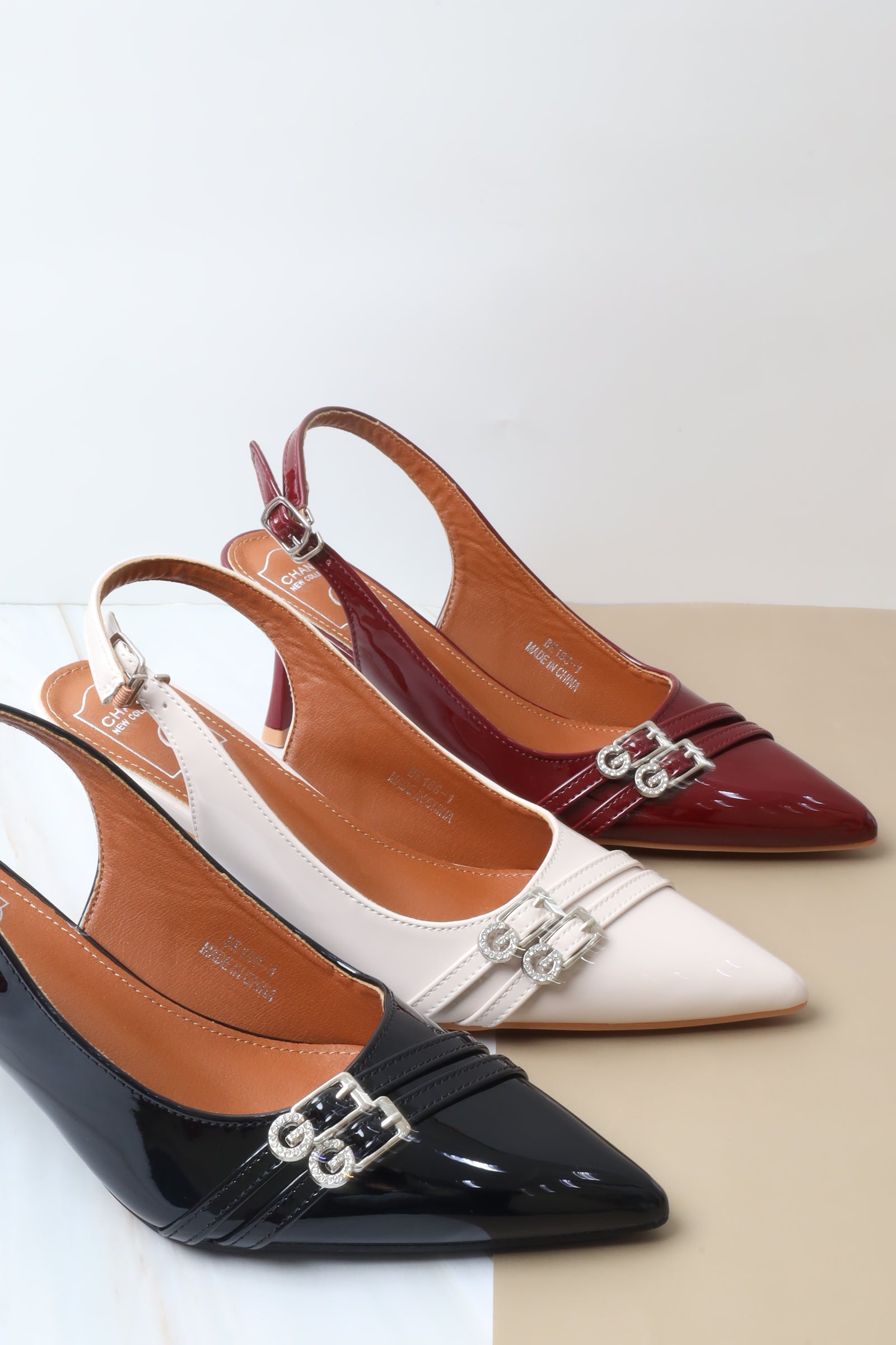 BK186 صندل نسائي بكعب