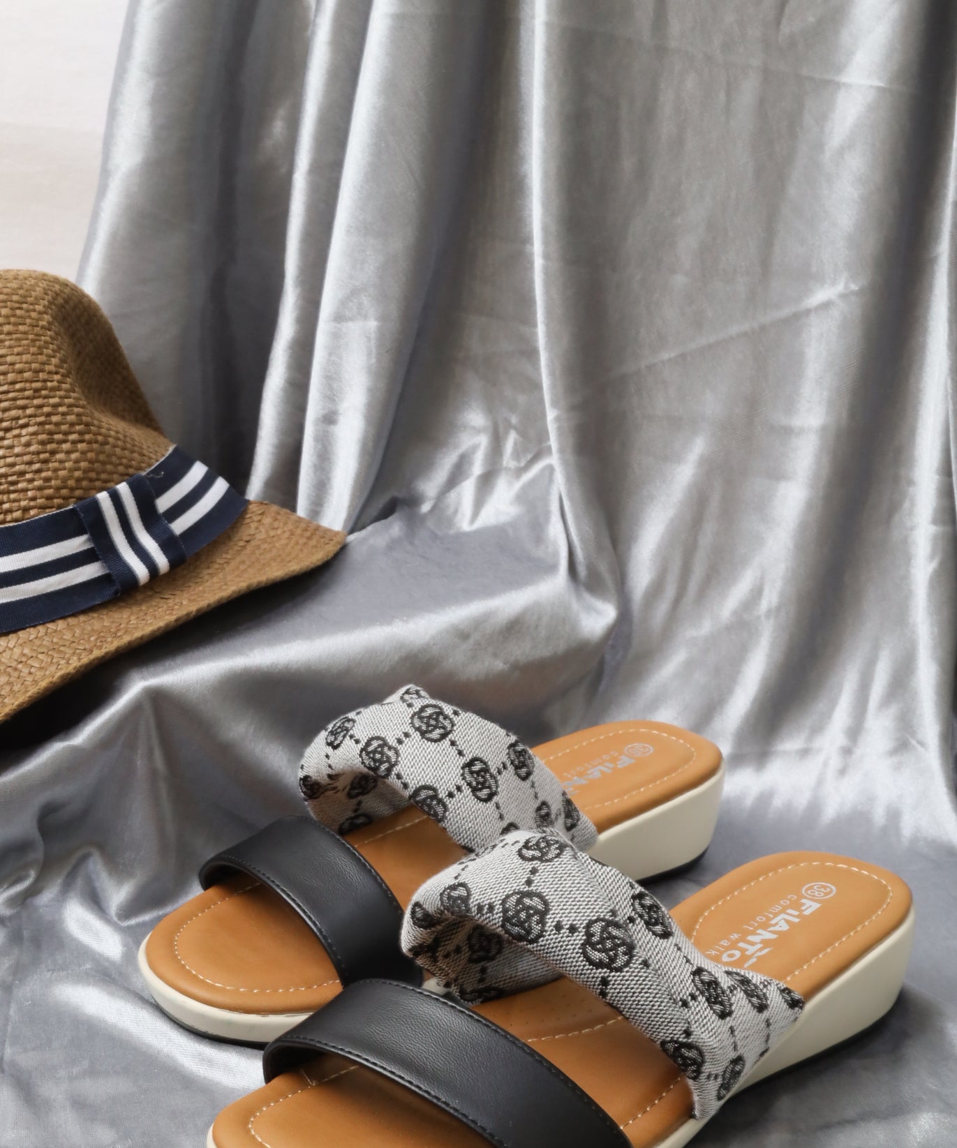 صندل نسائي فلات 55091