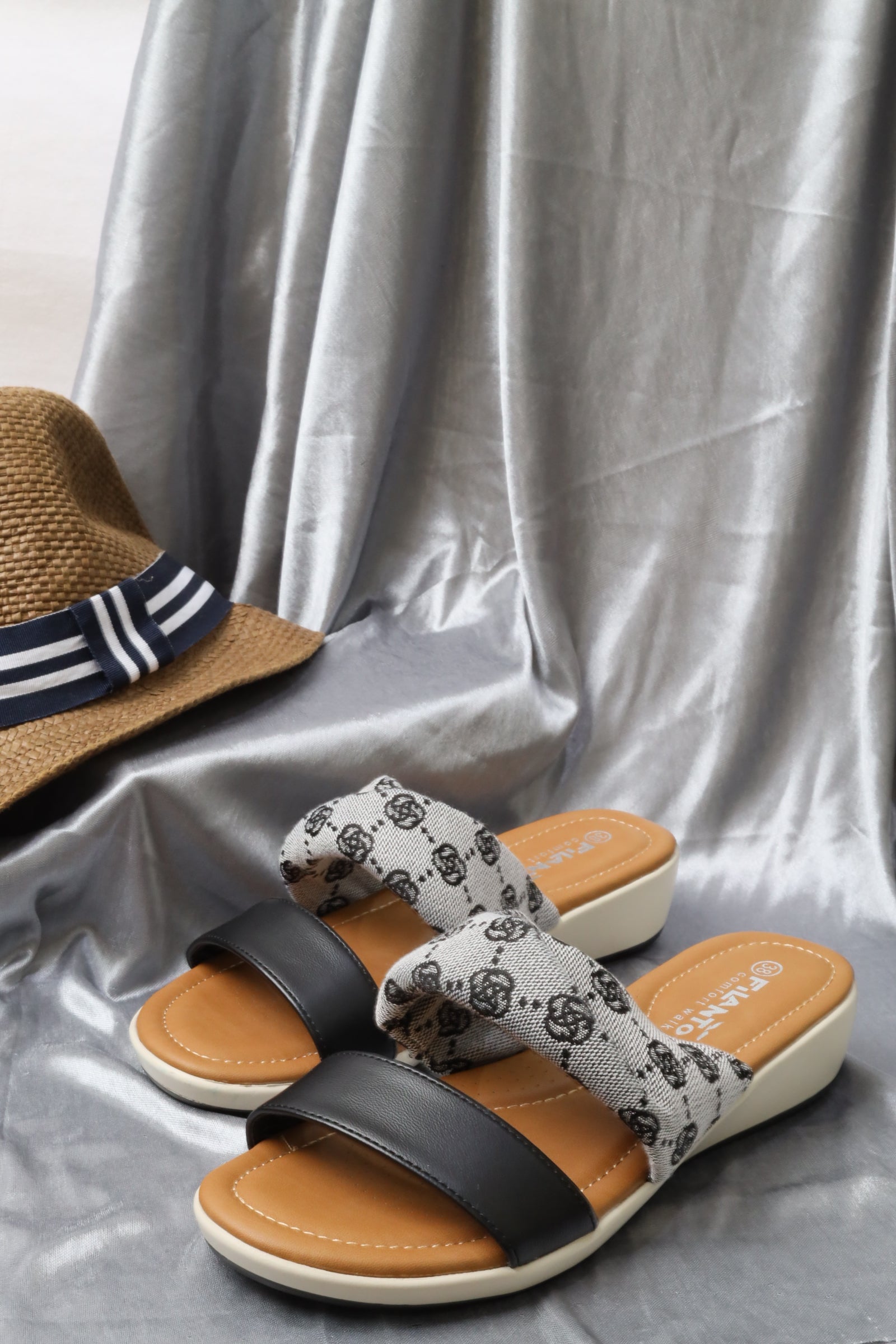 صندل نسائي فلات 55091