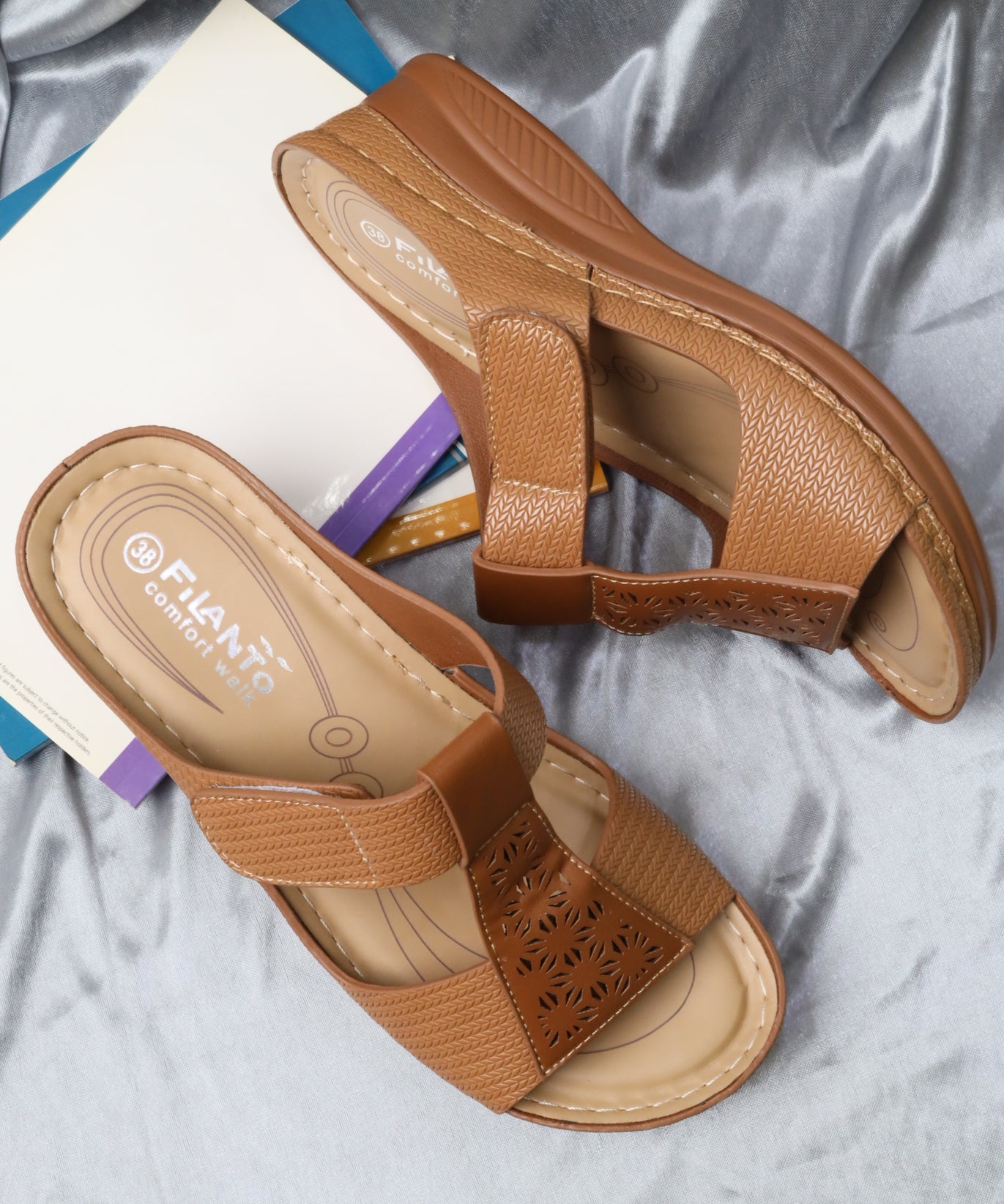 صندل نسائي بكعب عريض 55087