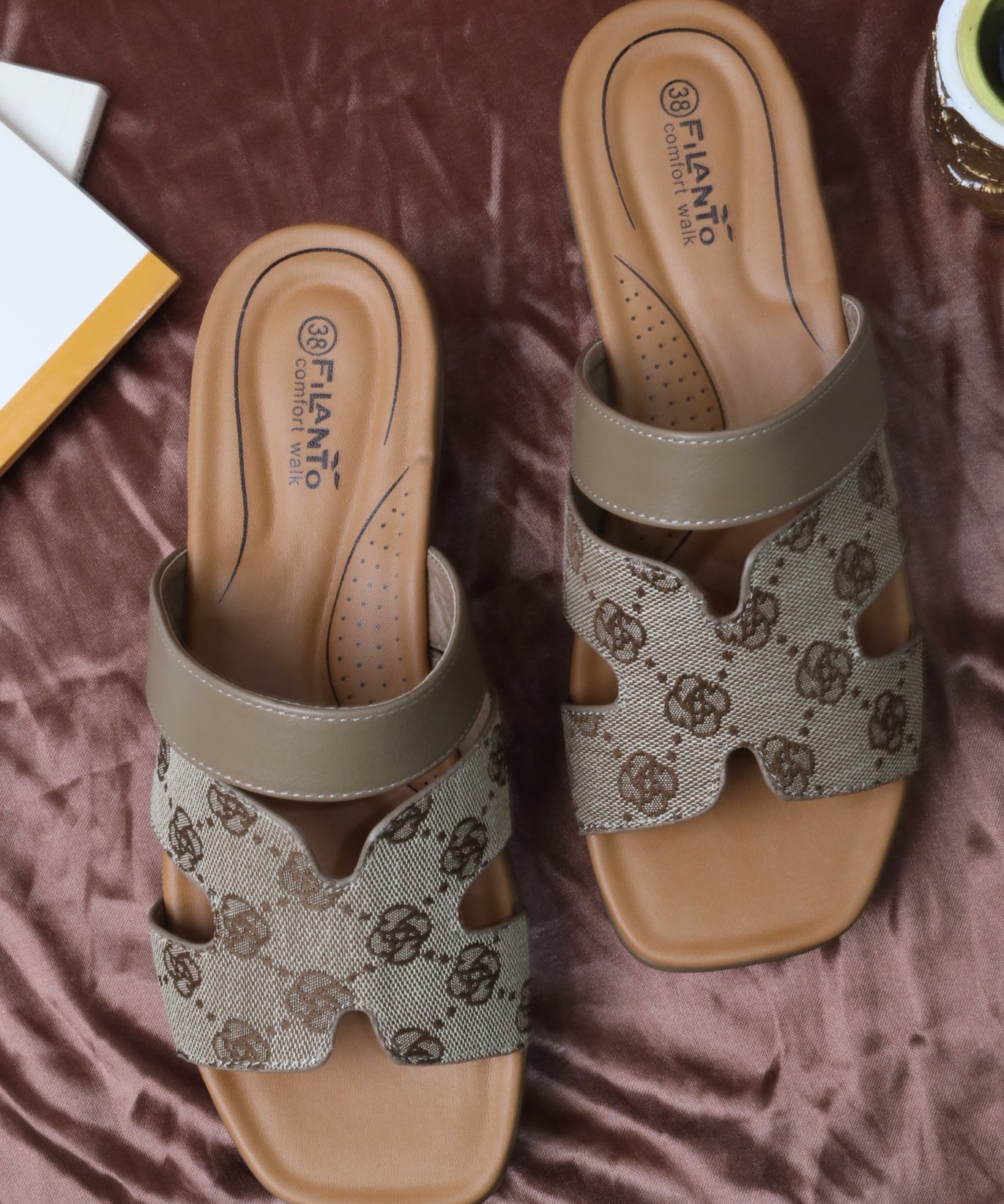 Women's flat sandal 55094 