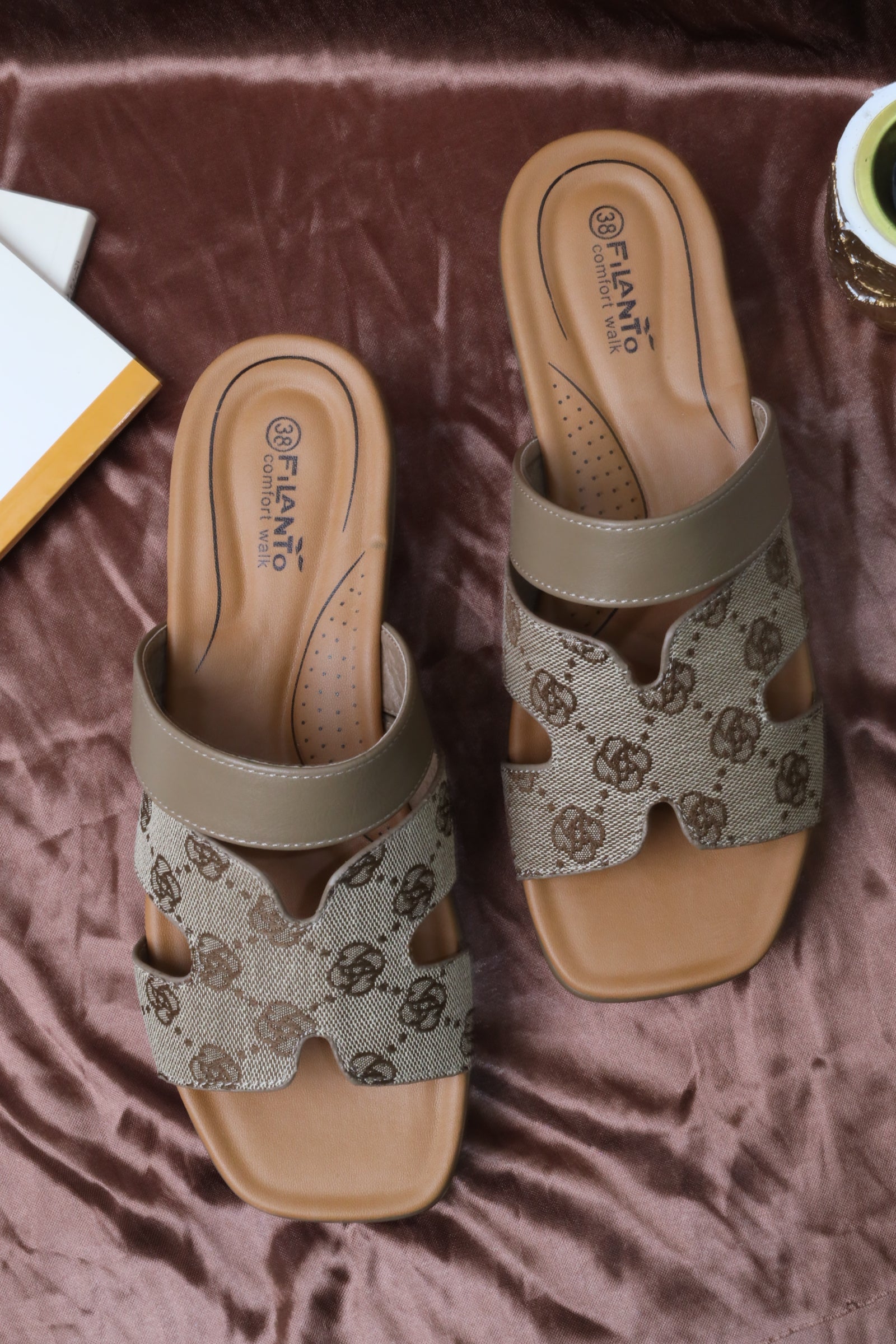 Women's flat sandal 55094 