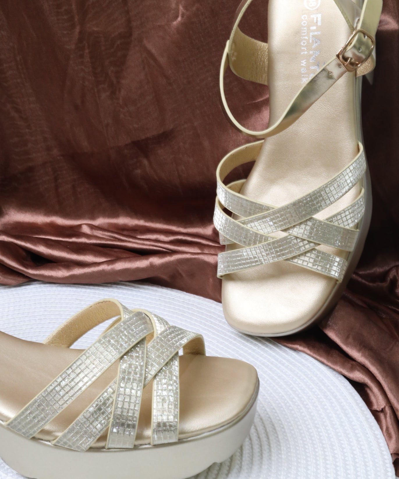 Women's Ankle Strap Sandal 55067 