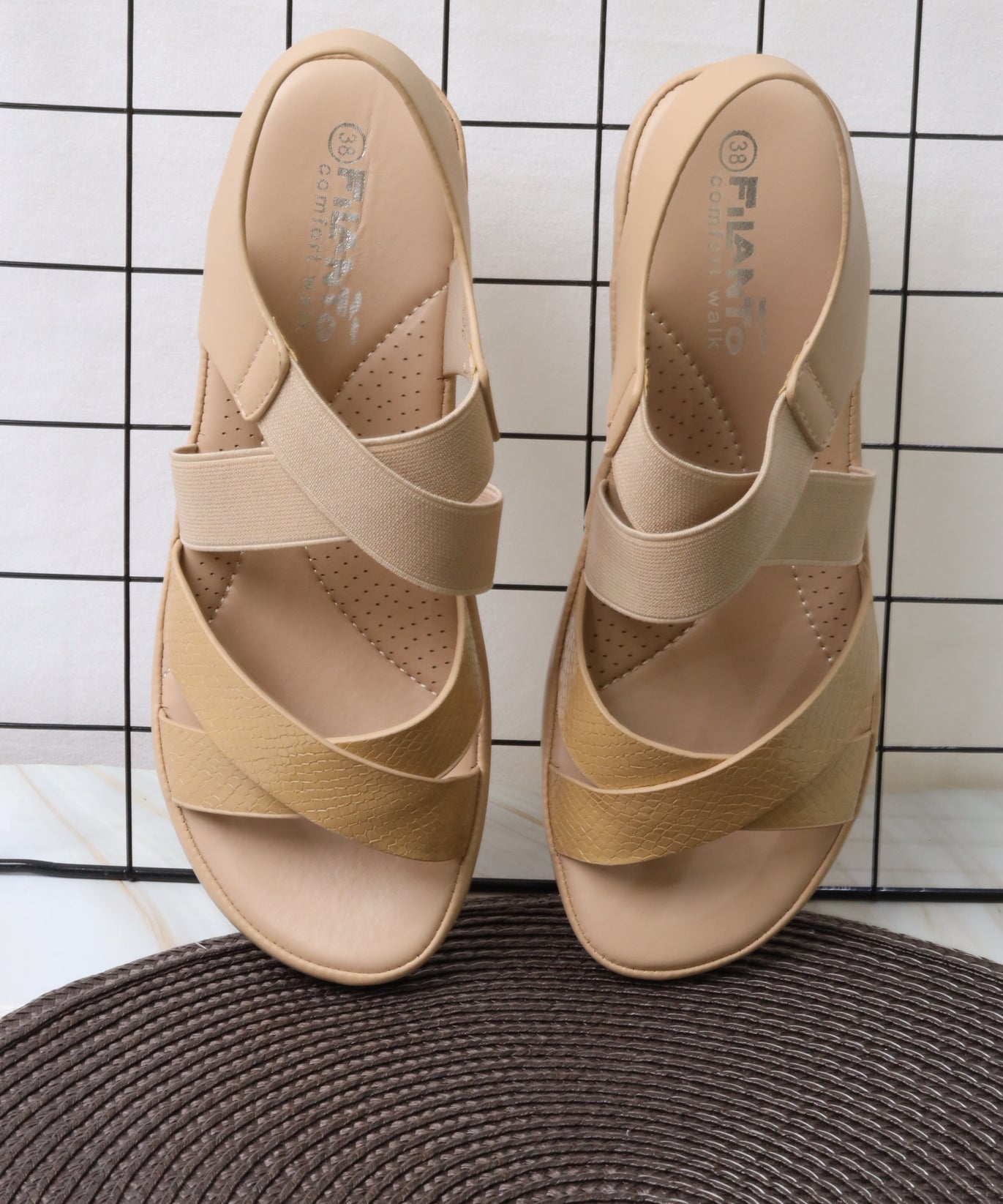 Women's Ankle Strap Sandal 55057 