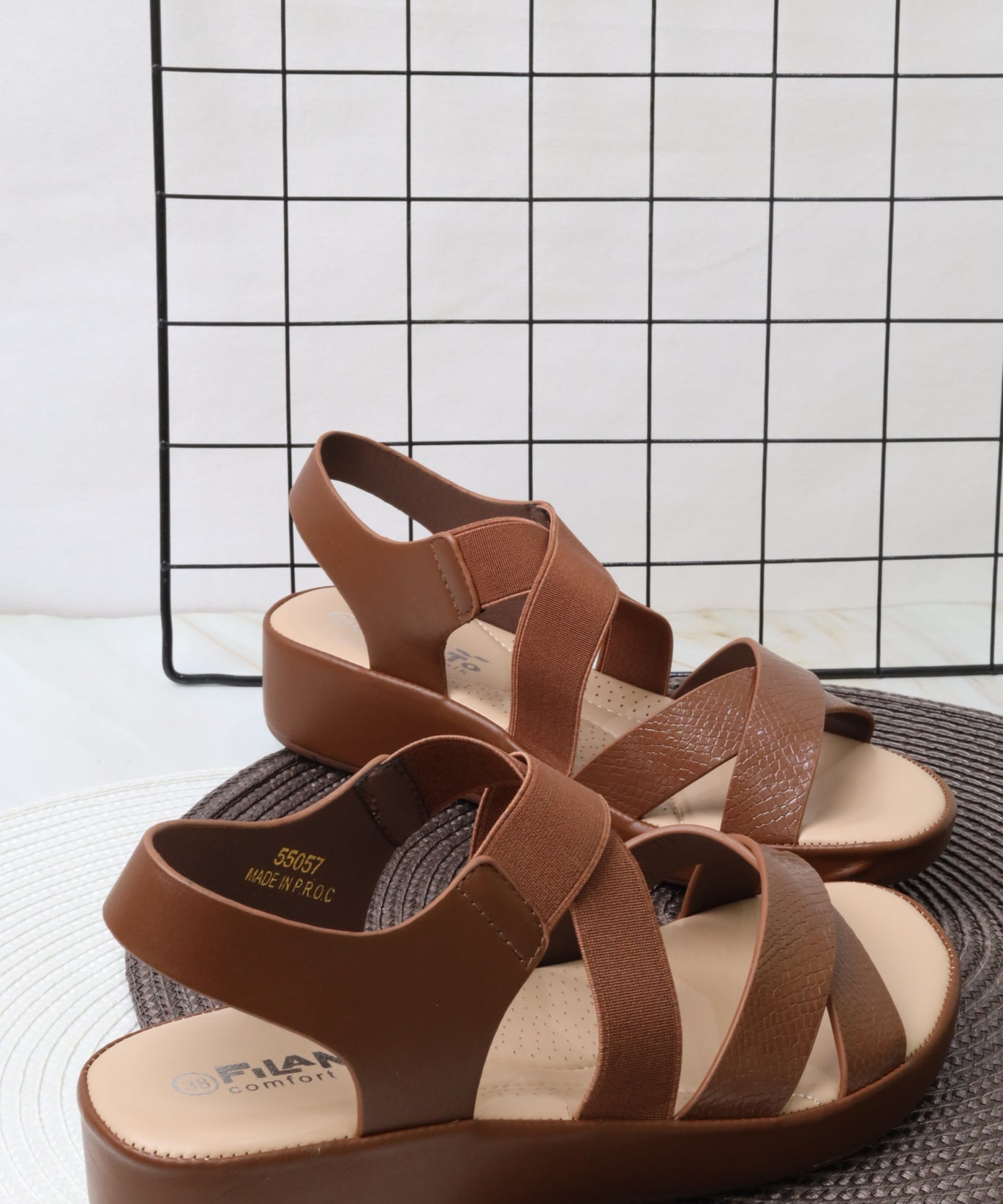 Women's Ankle Strap Sandal 55057 