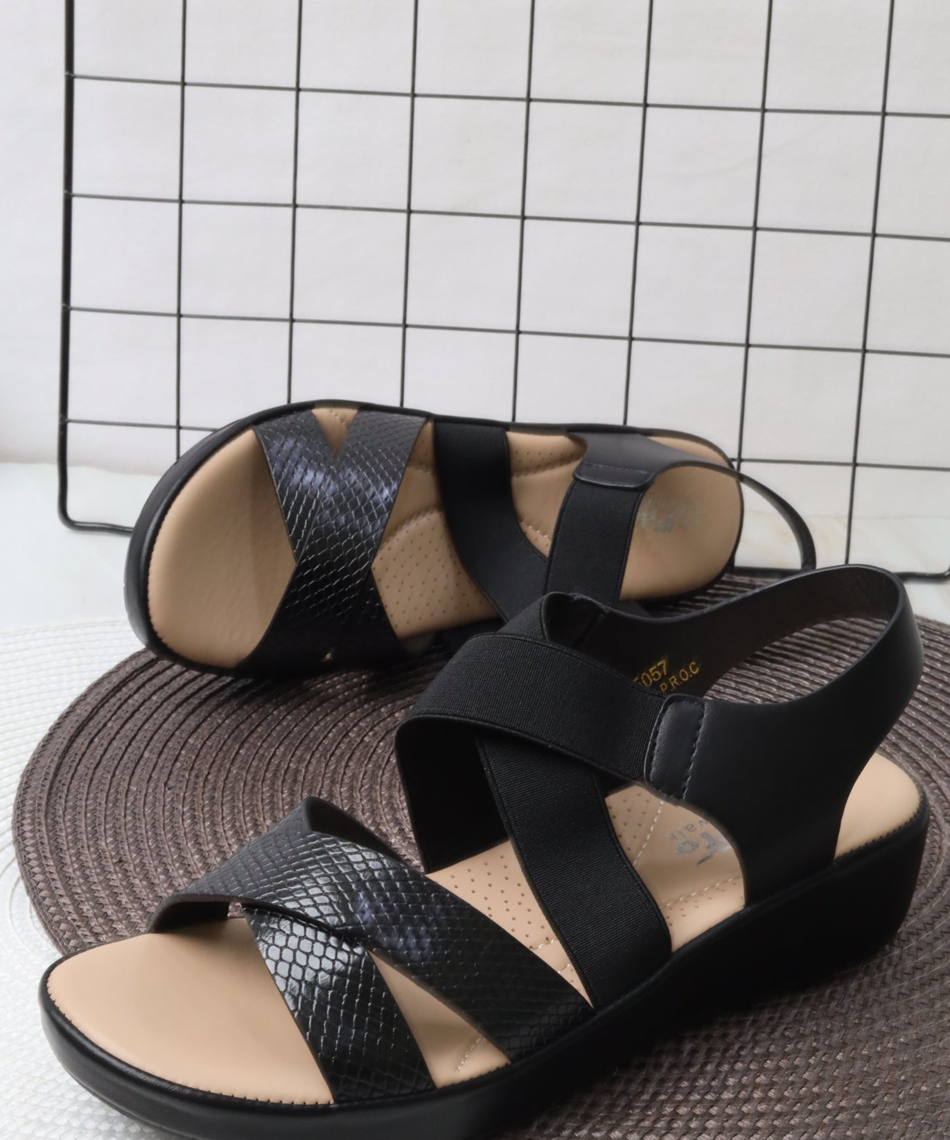 Women's Ankle Strap Sandal 55057 