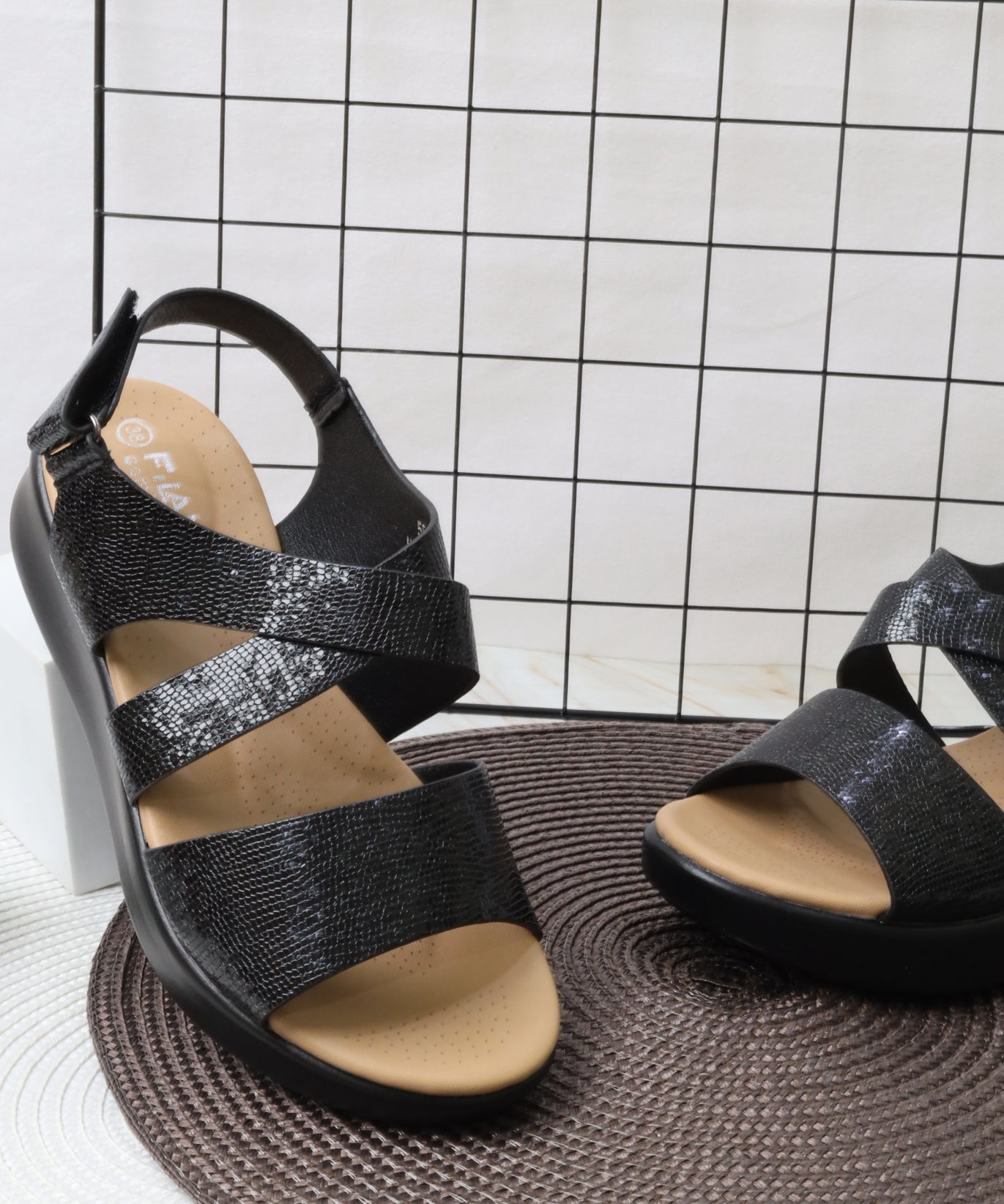 Women's Ankle Strap Sandal 55058 