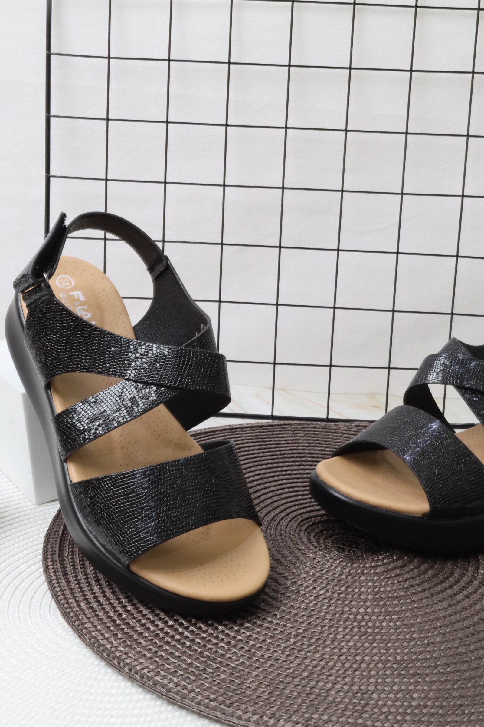 Women's Ankle Strap Sandal 55058 