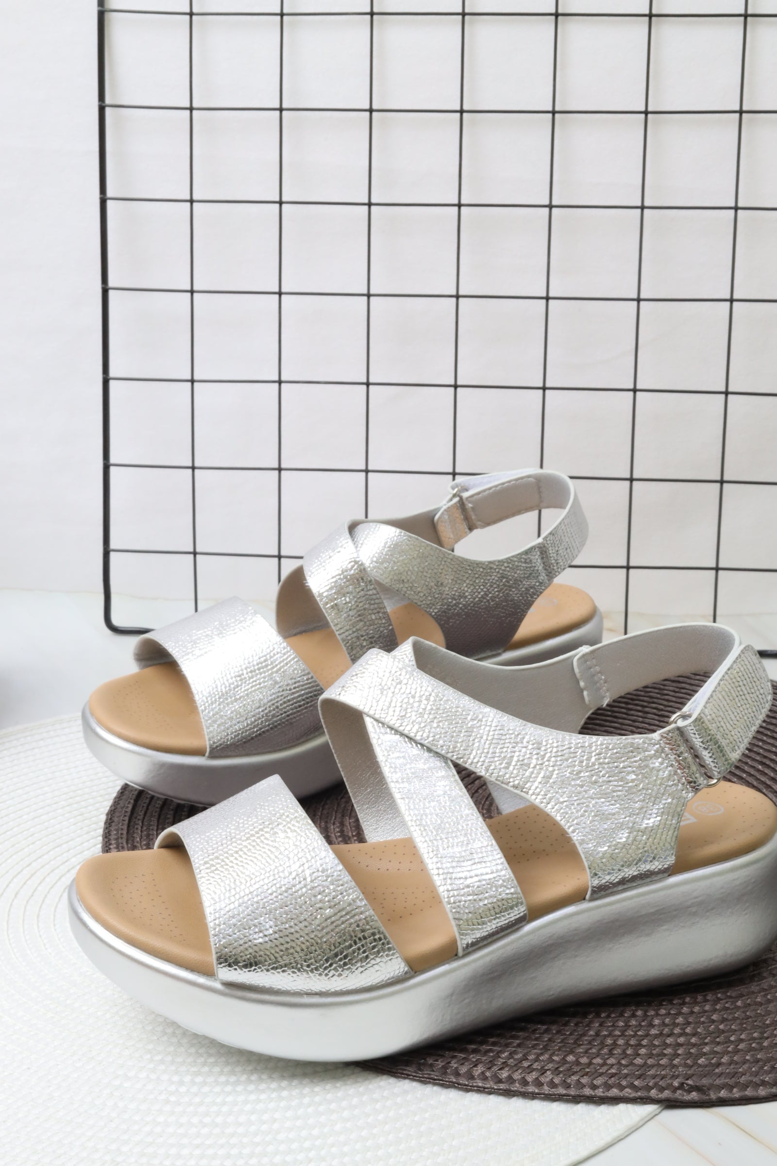 Women's Ankle Strap Sandal 55058 