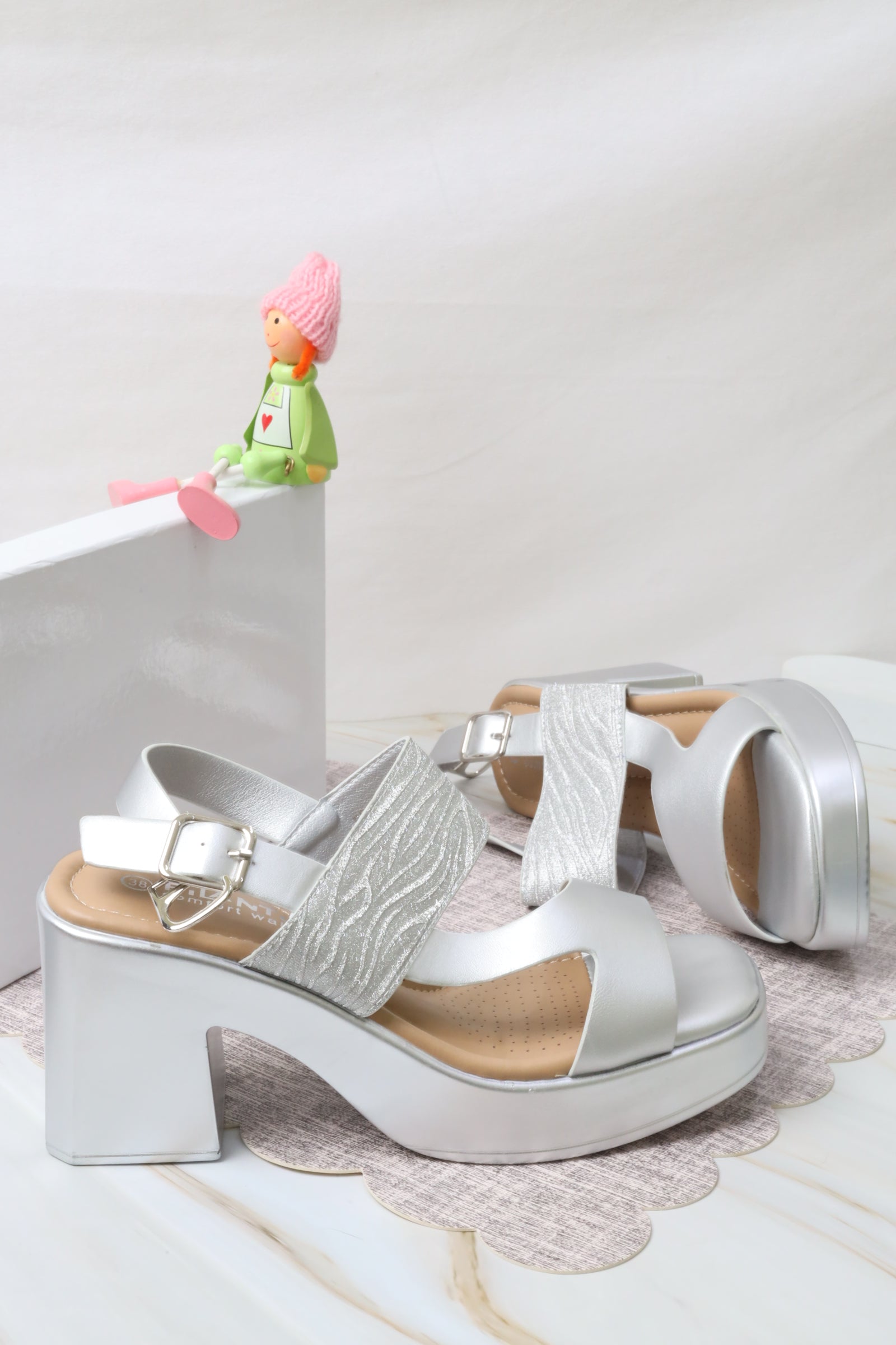 Women's Ankle Strap Sandal 55063 