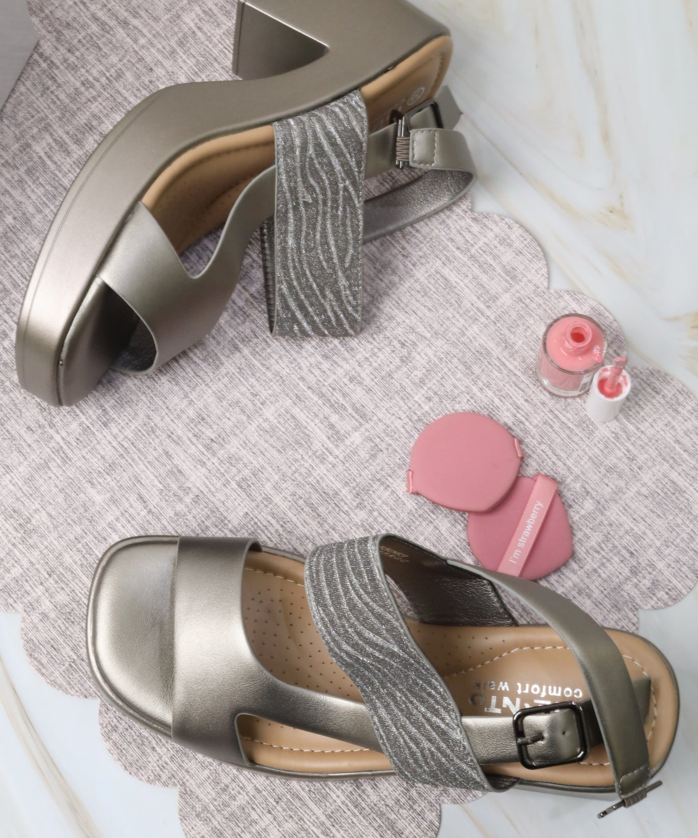 Women's Ankle Strap Sandal 55063 