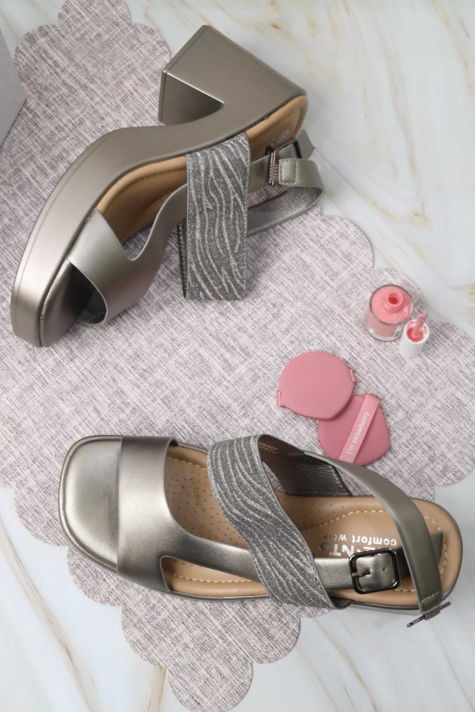 Women's Ankle Strap Sandal 55063 