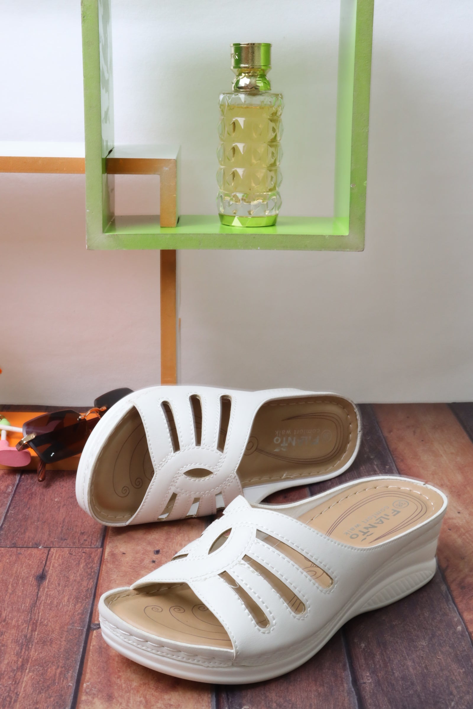 صندل نسائي بكعب عريض 55083