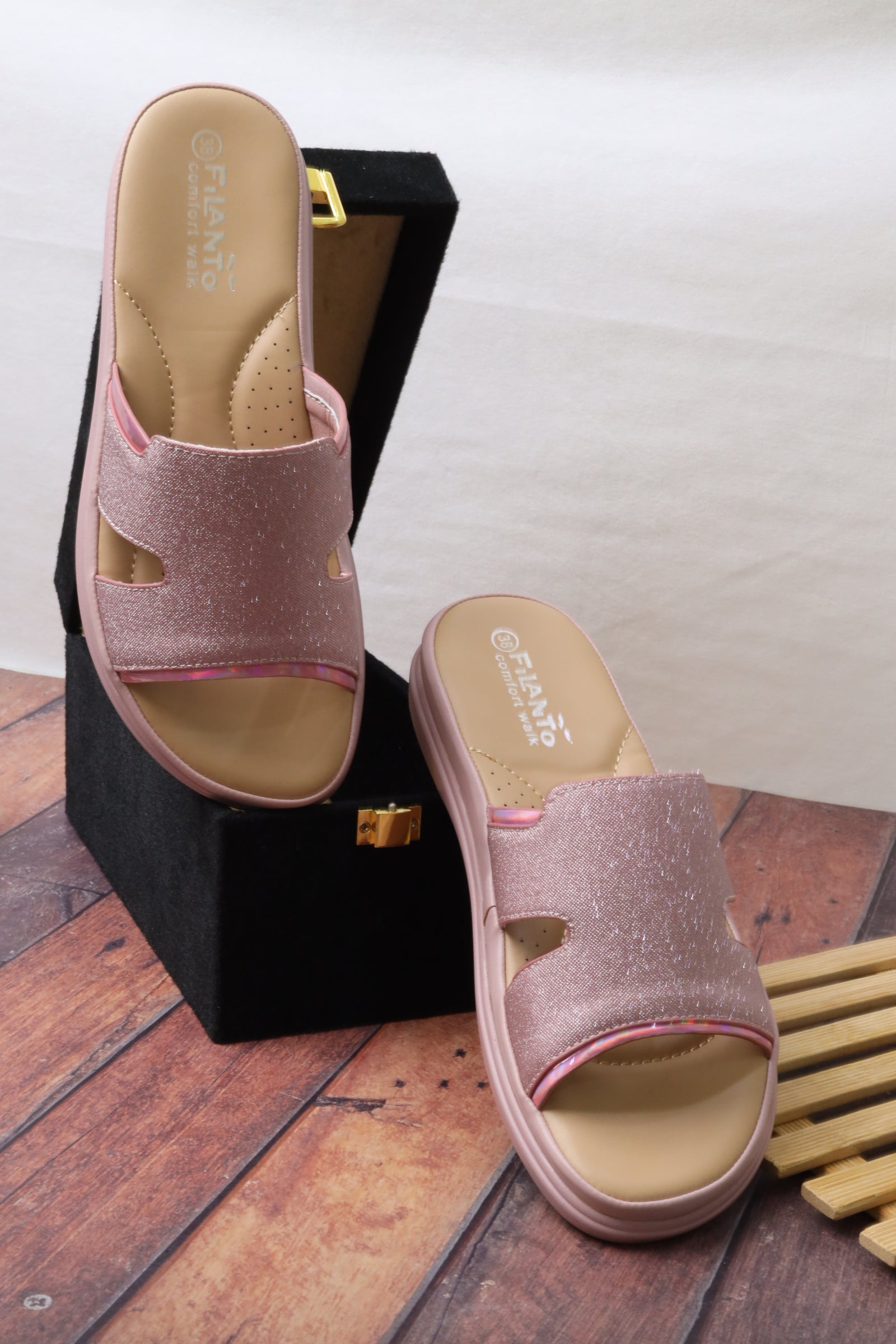 صندل نسائي فلات 55075