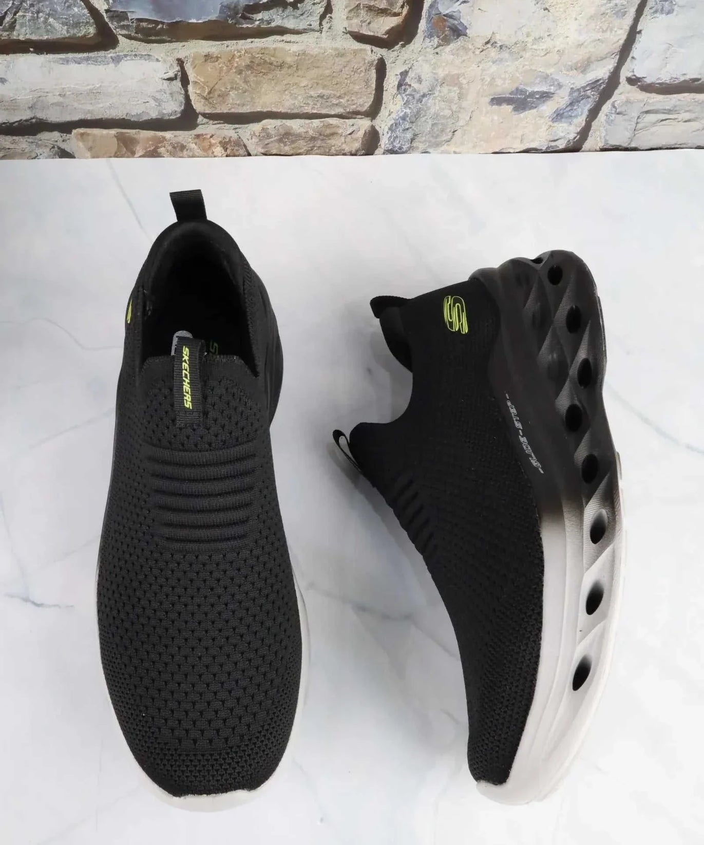 SKECHERS GLIDE-STEP MEN BLK 232638 