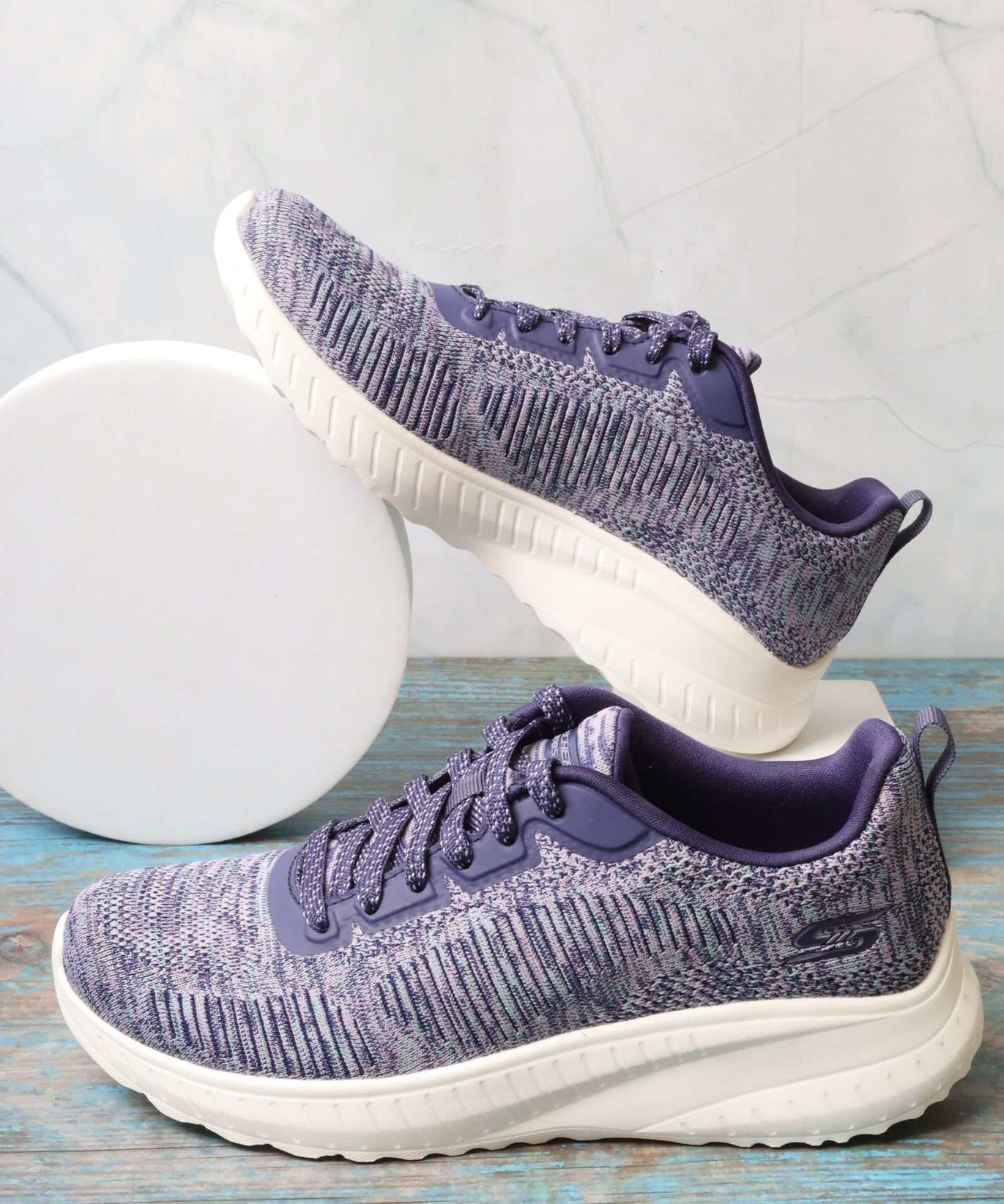 SKECHERS BOBS SQUAD WOMEN PLUM 117220 
