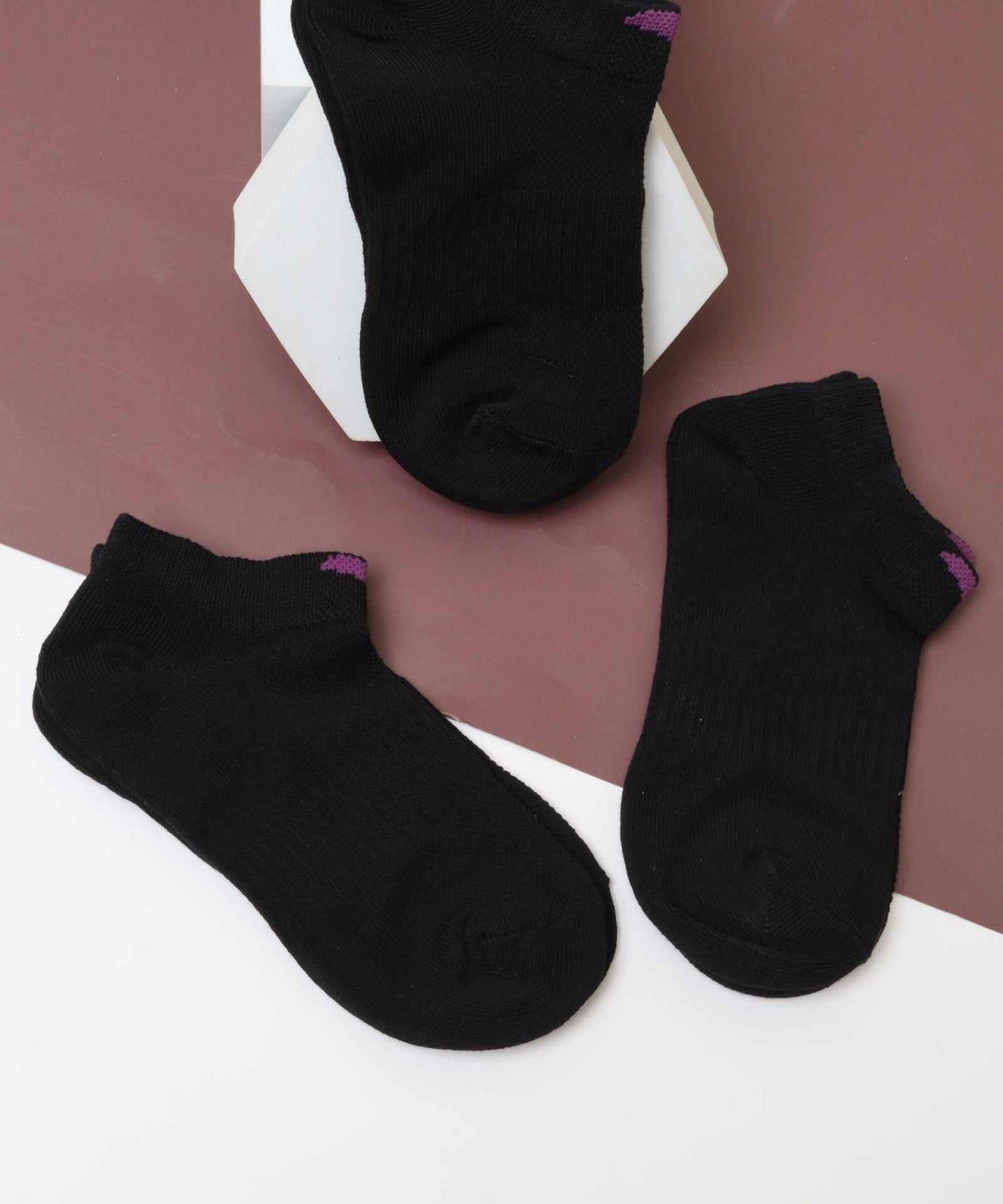 3-pair black socks set 89927333