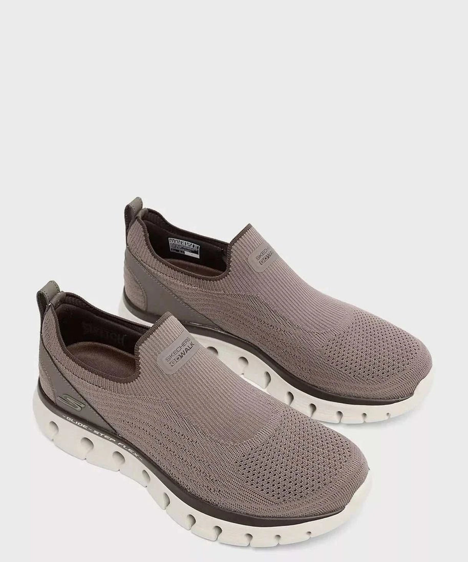 SKECHERS GO WALK GLIDE-STEP FLEX MEN GRY 216223 