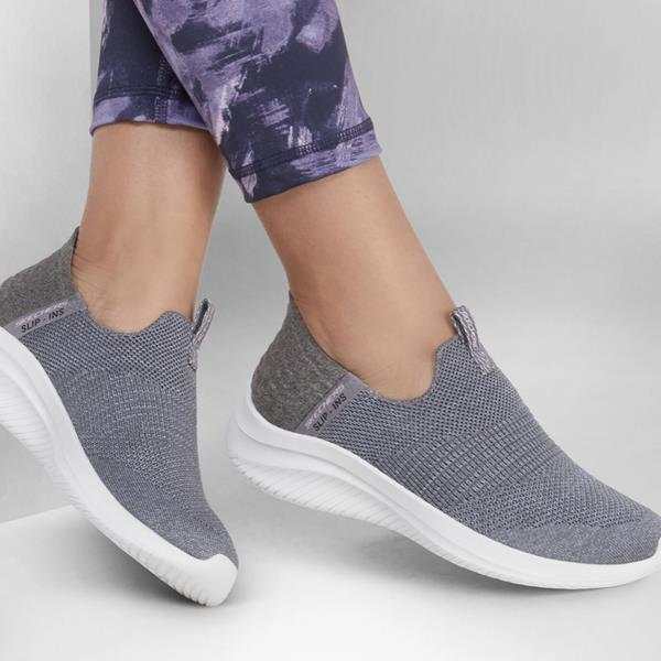 SKECHERS ULTRA FLEX 3.0 WOMEN GRAY 149709 